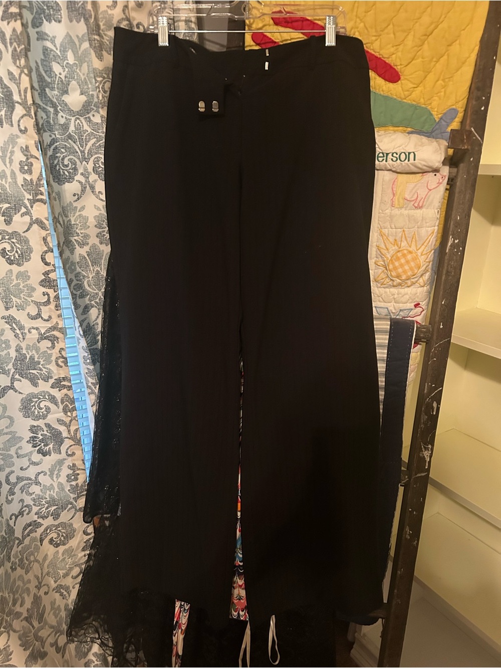 Worthington Black Modern Fit Trousers